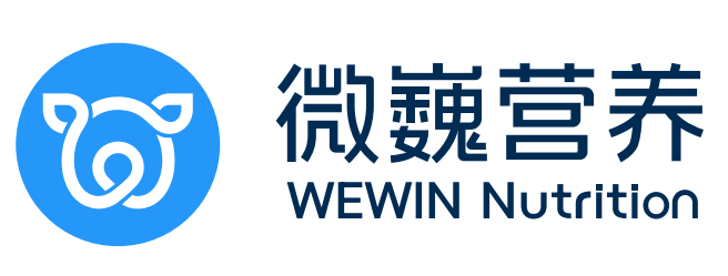微巍营养 logo——猪头形象